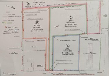 Terrain a batir a vendre Le Bec-Thomas 27370 Eure 1205 m2  63300 euros
