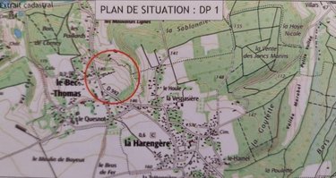 Terrain a batir a vendre Le Bec-Thomas 27370 Eure 1205 m2  63300 euros