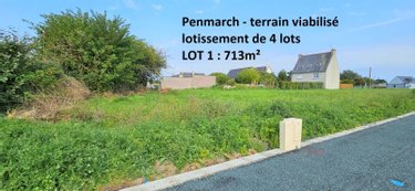Terrain a batir a vendre Penmarch 29760 Finistère 713 m2  83370 euros