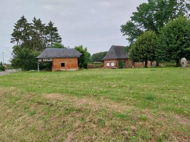 Terrain a batir a vendre Saint-Meslin-du-Bosc 27370 Eure 1360 m2  74200 euros
