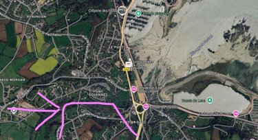 Terrain a batir a vendre Saint-Quay-Perros 22700 Côtes-d'Armor 1342 m2  209600 euros