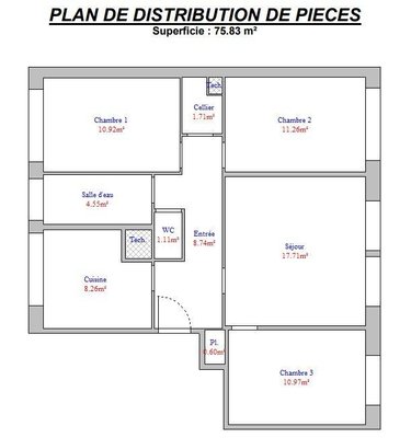 Appartement a vendre Quimper 29000 Finistère 75 m2 5 pièces 143100 euros