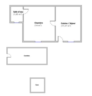 Maison a vendre Ydes 15210 Cantal 33 m2 2 pièces 21200 euros