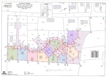 Terrain a batir a vendre Aumur 39410 Jura 565 m2  32205 euros