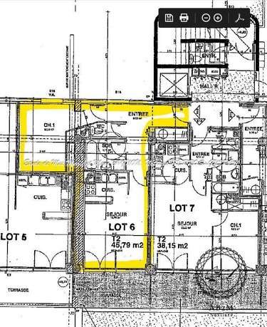 Appartement a vendre Trébeurden 22560 Côtes-d'Armor 46 m2 2 pièces 213610 euros