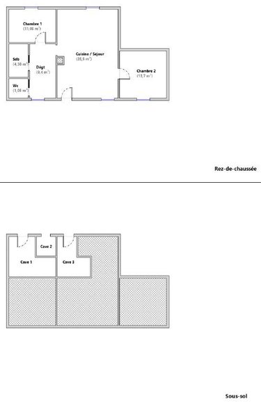 Maison a vendre Champagnac 15350 Cantal 68 m2 3 pièces 45500 euros