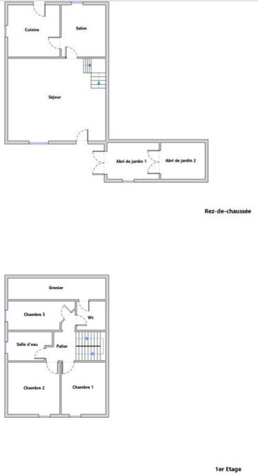 Maison a vendre Ydes 15210 Cantal 89 m2 5 pièces 37100 euros