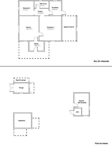 Maison a vendre Bassignac 15240 Cantal 53 m2 3 pièces 53000 euros