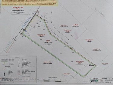Terrain a batir a vendre Amfreville-Saint-Amand 27370 Eure 1025 m2  53000 euros