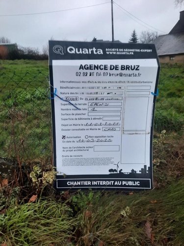 Terrain a batir a vendre Caro 56140 Morbihan  22100 euros