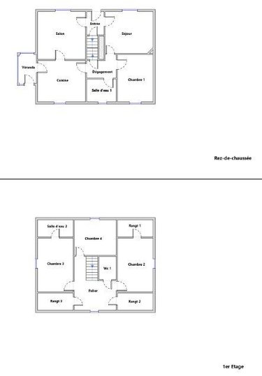 Maison a vendre Champagnac 15350 Cantal 122 m2 6 pièces 116600 euros