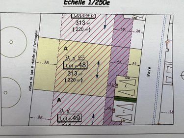 Terrain a batir a vendre Châteaugiron 35410 Ille-et-Vilaine 313 m2  74161 euros