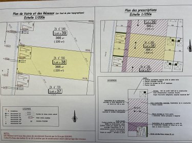 Terrain a batir a vendre Châteaugiron 35410 Ille-et-Vilaine 366 m2  86515 euros