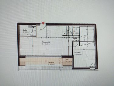 Appartement a vendre Vannes 56000 Morbihan 53 m2 2 pièces 258872 euros