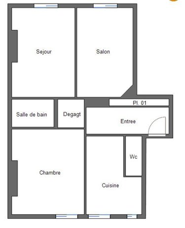 Appartement a vendre Paris 15e arrondissement 75015 Paris 65 m2 3 pièces 650000 euros