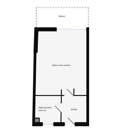 Appartement a vendre La Baule-Escoublac 44500 Loire-Atlantique 24 m2 1 pièce 136500 euros