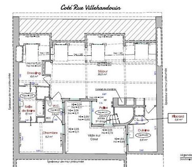 Appartement a vendre Paris 3e arrondissement 75003 Paris 77 m2 3 pièces 845000 euros