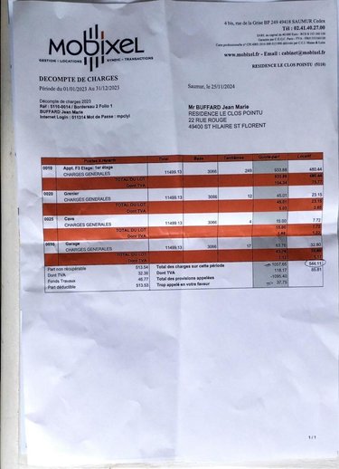 Appartement a vendre Saumur 49400 Maine-et-Loire 60 m2  100900 euros