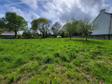 Terrain a batir a vendre Langonnet 56630 Morbihan 1455 m2  34044 euros