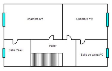 Maison a vendre Tours 37000 Indre-et-Loire 85 m2 4 pièces 219480 euros