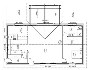 Maison a vendre Pissos 40410 Landes 93 m2 4 pièces 285000 euros