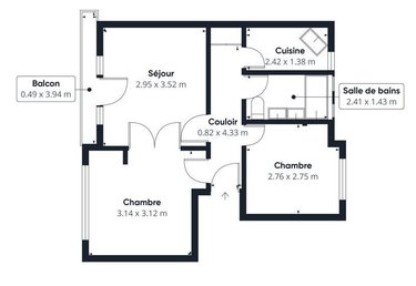 Appartement a vendre Paris 15e arrondissement 75015 Paris 39 m2 2 pièces 390000 euros