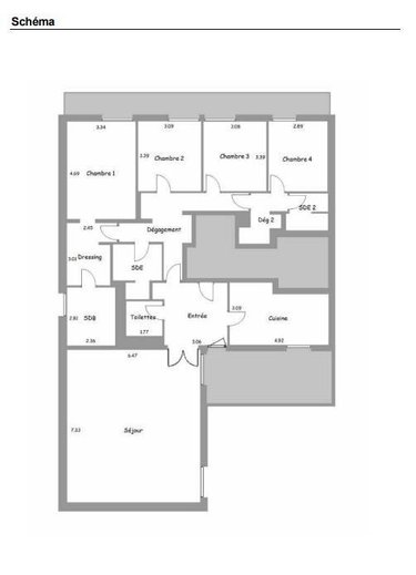 Appartement a vendre Neuilly-sur-Seine 92200 Hauts-de-Seine 166 m2 5 pièces 1610000 euros