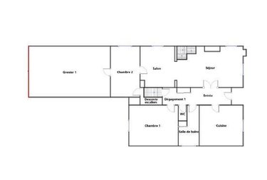 Maison a vendre Courgains 72260 Sarthe 146 m2 7 pièces 157200 euros