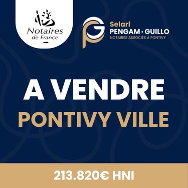 Maison a vendre Pontivy 56300 Morbihan 178 m2 8 pièces 213820 euros