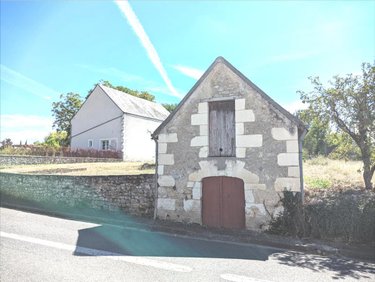 Terrain a batir a vendre Sainte-Catherine-de-Fierbois 37800 Indre-et-Loire 542 m2  28000 euros