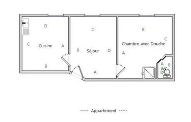 Appartement a vendre Montargis 45200 Loiret 28 m2 2 pièces 24000 euros