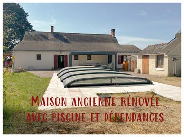 Maison a vendre Loire-Authion 49250 Maine-et-Loire 179 m2 6 pièces 296610 euros