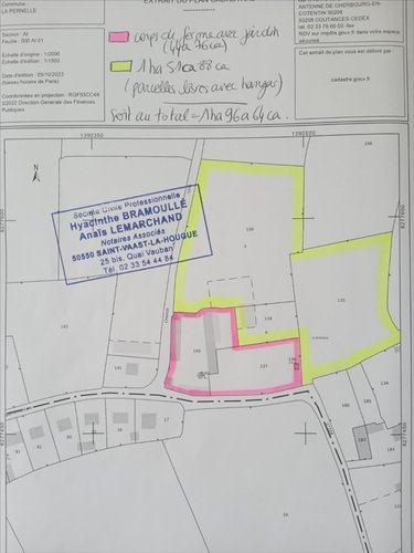 Maison a vendre La Pernelle 50630 Manche 125 m2 5 pièces 230200 euros