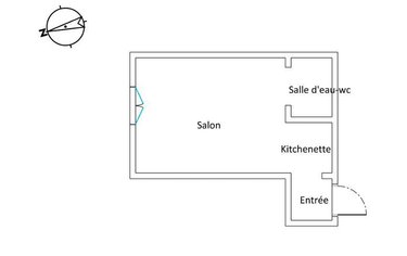 Appartement a vendre Paris 18e arrondissement 75018 Paris 13 m2 1 pièce 136480 euros