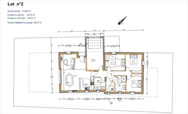 Terrain a batir a vendre Le Grand-Village-Plage 17370 Charente-Maritime 417 m2  116600 euros