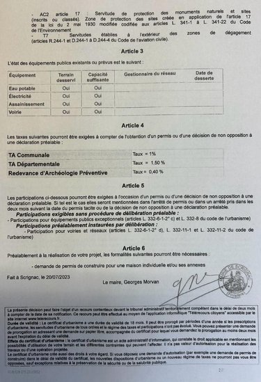 Terrain a batir a vendre Scrignac 29640 Finistère 3565 m2  27500 euros