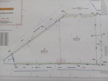 Terrain a batir a vendre Montfarville 50760 Manche 2360 m2  64200 euros