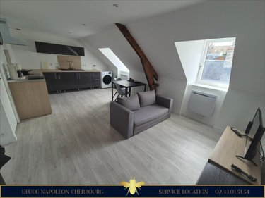 Location appartement Cherbourg-en-Cotentin 50100 Manche 30 m2 2 pièces 650 euros