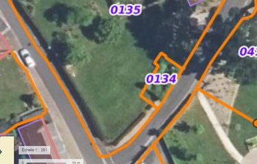 Terrain a batir a vendre Poullaouen 29246 Finistère 1000 m2  17500 euros