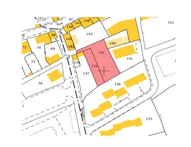 Terrain a batir a vendre Gouézec 29190 Finistère 809 m2  30500 euros