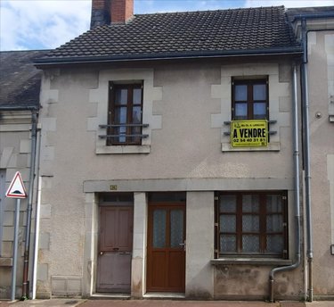 Maison a vendre Luçay-le-Mâle 36360 Indre 75 m2 4 pièces 69875 euros