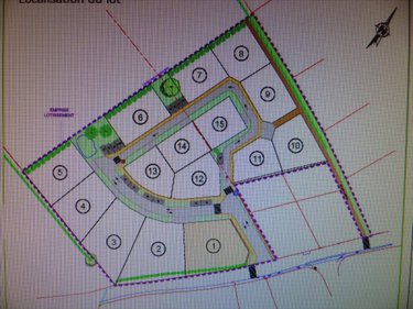 Terrain a batir a vendre Subles 14400 Calvados 805 m2  120117 euros