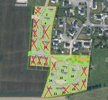 Terrain a batir a vendre Confort-Meilars 29790 Finistère 605 m2  19249 euros