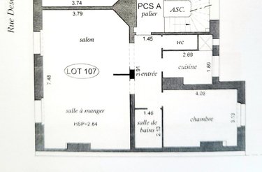 Appartement a vendre Paris 17e arrondissement 75017 Paris 63 m2 2 pièces 610000 euros