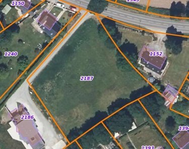 Terrain a batir a vendre Spézet 29540 Finistère 3134 m2  42500 euros