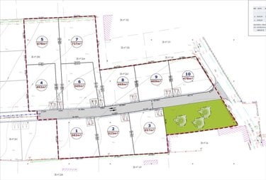 Terrain a batir a vendre Tourville-sur-Sienne 50200 Manche 469 m2  59530 euros