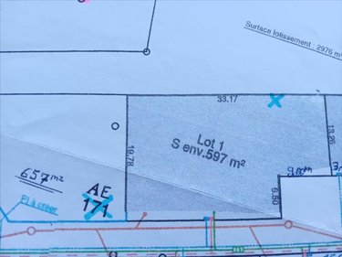 Terrain a batir a vendre Saint-Mars-d'Outillé 72220 Sarthe 597 m2  52030 euros