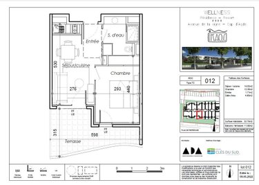 Appartement a vendre Agde 34300 Hérault 33 m2 2 pièces 185000 euros