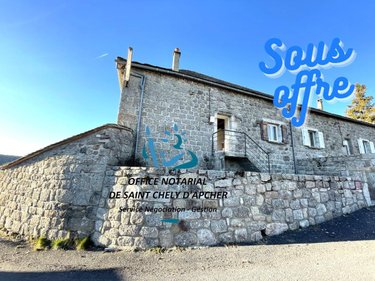 Appartement a vendre Monts-de-Randon 48700 Lozère 96 m2  159000 euros