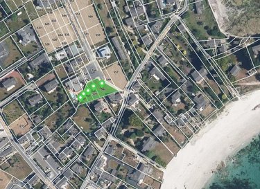 Terrain a batir a vendre Loctudy 29750 Finistère 814 m2  272000 euros